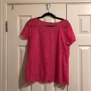 JCrew Lace blouse